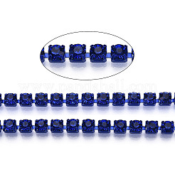 Catene di strass strass in ferro elettroforesi&nbsp;CHC-Q009-SS16-B03