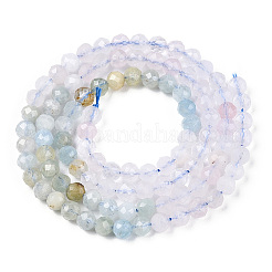 Naturelles et synthétiques mélangées perles de pierres précieuses brins&nbsp;G-D080-A01-01-12