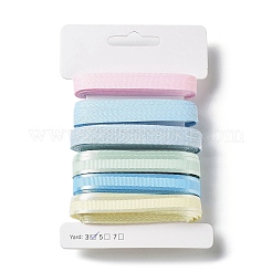 18 Yard 6-Farben-Polyesterband&nbsp;SRIB-C001-B04