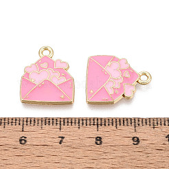 Colgantes de esmalte de aleación&nbsp;ENAM-T024-07B-G