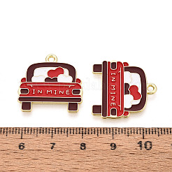 Colgantes de esmalte de aleación del día de san valentín&nbsp;ENAM-T023-24A