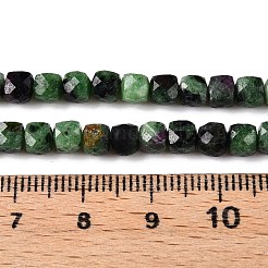 Natürliche Rubin in Zoisit Perlen Stränge&nbsp;G-N342-118