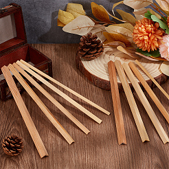 10 bâtonnet en bois en forme de L&nbsp;DIY-OC0012-46
