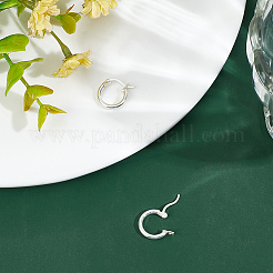 1 paio di orecchini a cerchio in argento sterling&nbsp;STER-BBC0007-73S