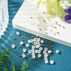 Cuentas de cristal de cuarzo natural 50pcs&nbsp;G-TAD0001-10