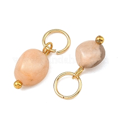 Pendentifs pierre de soleil naturelle&nbsp;PALLOY-JF06065