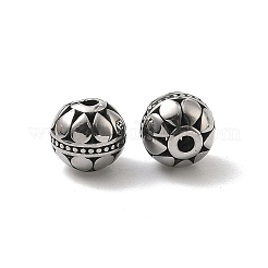 Perles rétro en acier inoxydable chirurgical 316&nbsp;STAS-L307-17AS-11