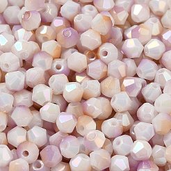 Perline di vetro con vernice da forno bicolore&nbsp;SEED-C004-03C