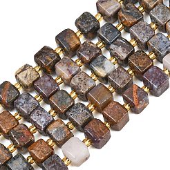 Natürliche Pietersite Perlenstränge&nbsp;G-F832-A10-01