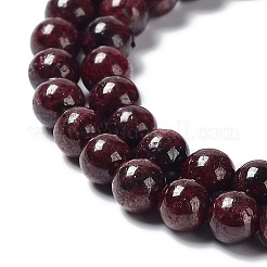 Natürlicher Granat Perlenstränge&nbsp;G-A038-B-01