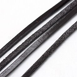 Cordons plats en cuir&nbsp;X-WL-R006-3x2-01