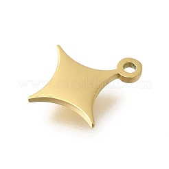Anhänger aus 304 Edelstahl&nbsp;LS-STAS-U027-10G-03