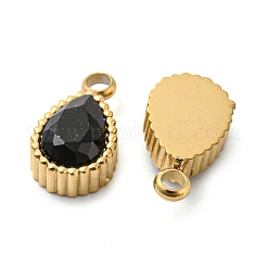 Pendenti in acciaio inossidabile 304 placcato oro 14k&nbsp;STAS-L022-156G-02