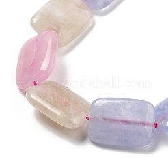 Malaysia naturale perle di giada fili&nbsp;G-K392-B17-13x18mm