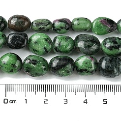 Natürliche Rubin in Zoisit Perlen Stränge&nbsp;G-G117-A02-04