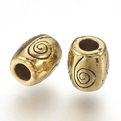 Perles en alliage de style tibétain&nbsp;X-GLF10719Y-NF