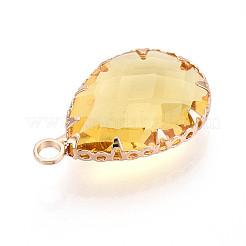 Transparente Glas-Anhänger&nbsp;KK-N283-02I-G