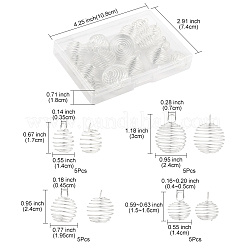 20pcs 4 Arten Eisendrahtanhänger&nbsp;FIND-FS0003-39