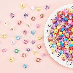 300 Stück handgefertigte Polymer-Ton-Cabochons&nbsp;CLAY-PH0001-49