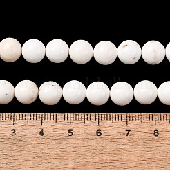 Runde natürliche Magnesitperlenstränge&nbsp;G-M138-42-A