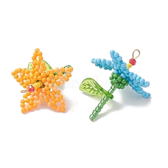 Pendentifs en perles de verre&nbsp;PALLOY-MZ01283