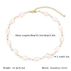 Boho-Sommerurlaub am Strand: Halsketten aus natürlichen Kaurimuscheln und Kunstperlen&nbsp;HB1516