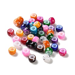 Perles européennes en plastique ABS peintes au pistolet&nbsp;KY-G033-01A