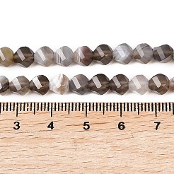 Natur Botswana Achat Perlen Stränge&nbsp;G-P611-C08-01