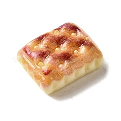 Graziosi cabochon in resina opaca a imitazione di cibo&nbsp;RESI-L046-C03