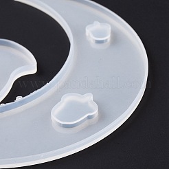 DIY Tier auf der Mondsichel große Anhänger Silhouette Silikonformen&nbsp;LS-DIY-F125-05