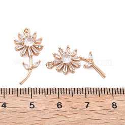 Pendentifs en laiton&nbsp;KK-B125-18G-02