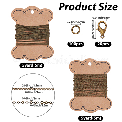 Kits de fabricación de collares de diy&nbsp;DIY-SP0007-86