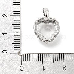 Messing Glas Anhänger / charms&nbsp;KK-L228-02P-02