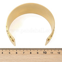 Manschettenarmreifen aus 304 Edelstahl&nbsp;BJEW-M082-05G