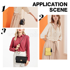 2 pièces 2 styles de chaînes de sangle de sac&nbsp;FIND-WR0002-75