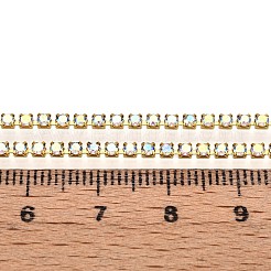 Chaînes strass de fer de tasse&nbsp;CH-T006-02A-04