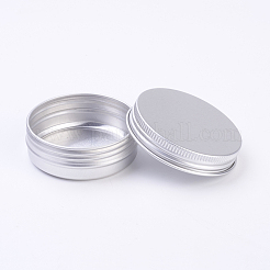 Runde Aluminiumdosen&nbsp;CON-WH0010-02P-50ml
