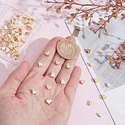 80pcs 2 styles de perles en laiton&nbsp;KK-AR0004-54A