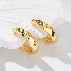 Stämmige Manschettenohrringe aus Messing mit Gestellbeschichtung für Damen&nbsp;EJEW-G288-14G