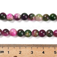 Abalorios de jade amarillo natural hebras&nbsp;G-B128-A05-02