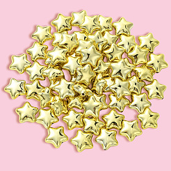 60 pièce de perles acryliques opaques pour placage électrolytique&nbsp;PACR-PA0001-04B