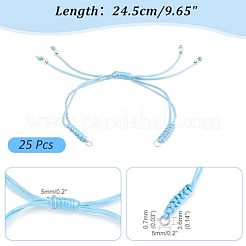 Verstellbares Zubehör für geflochtene Nylonschnüre zur Herstellung von Armbändern&nbsp;AJEW-PH0004-84