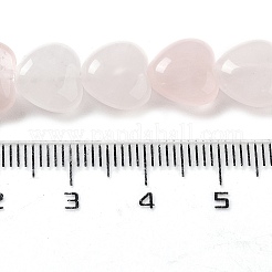 Natürlichen Rosenquarz Perlen Stränge&nbsp;G-P528-C04-01