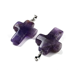 Natürlichen Amethyst Edelsteinanhänger&nbsp;G-A231-02A