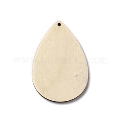 Grands pendentifs en bois imprimé simple face&nbsp;WOOD-H102-03I
