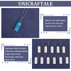 DIY baumeln Ohrring machen&nbsp;DIY-UN0001-24P