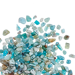 Natur amazonite Chip-Perlen&nbsp;G-CJ0001-21