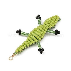 Gros pendentifs en perles de verre&nbsp;PALLOY-MZ01440