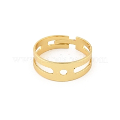 Rohlinge aus Messing für Fingerringe&nbsp;KK-A272-05G