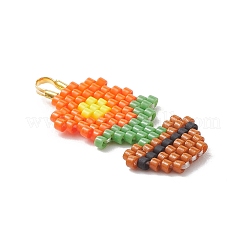 Pendenti con perline di vetro miyuki&nbsp;PALLOY-MZ01259-02